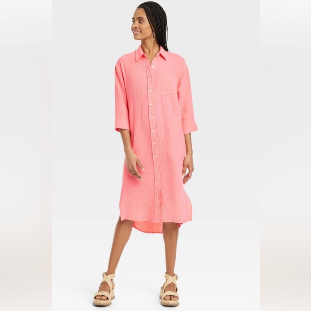 Universal Thread Midi Linen Dress